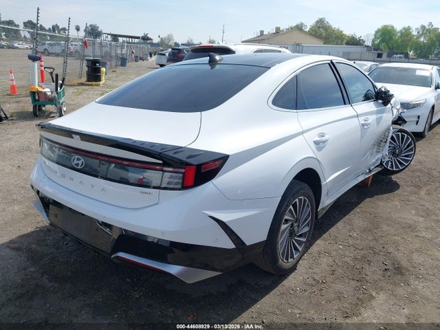 44608929 :رقم المزاد ، KMHL54JJXSA131930 vin ، 2025 Hyundai Sonata Hybrid Limited مزاد بيع