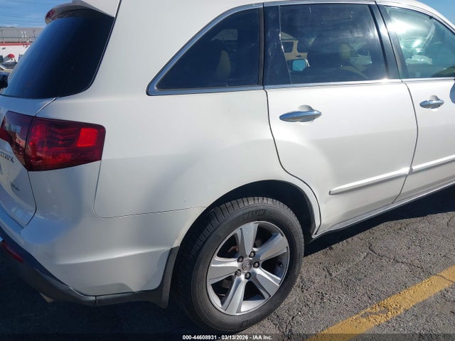 44608931 :رقم المزاد ، 2HNYD2H67AH533336 vin ، 2010 Acura Mdx Technology Package مزاد بيع