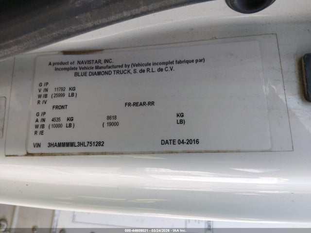 International Durastar 4300 2017 3HAMMMML3HL751282 Image 8