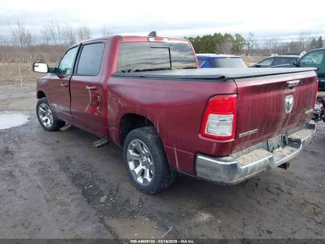 44609108 :رقم المزاد ، 1C6RRFFG7KN646265 vin ، 2019 Ram 1500 Big Horn/lone Star  4x4 5'7 Box مزاد بيع