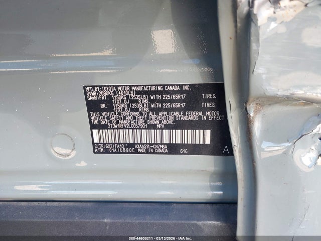 2020 TOYOTA RAV4 2T3W1RFV2LC057901 Photo 8