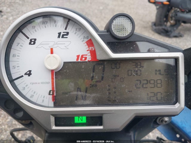 44609223 :رقم المزاد ، WB10D2102GZ355432 vin ، 2016 Bmw S 1000 Rr مزاد بيع