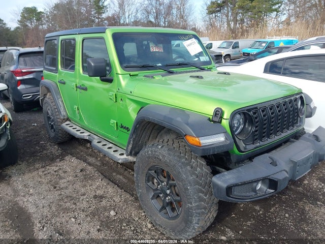 Продаж на аукціоні авто 2025 Jeep Wrangler 4-door Willys 4x4, vin: 1C4PJXDG7SW567088, номер лоту: 44609235
