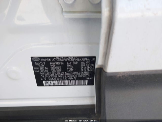 44609237 :رقم المزاد ، 5NMZW4LA4JH074721 vin ، 2018 Hyundai Santa Fe Sport 2.0t Ultimate مزاد بيع