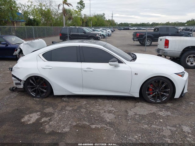 44609466 :رقم المزاد ، JTHGZ1B2XM5047942 vin ، 2021 Lexus Is 350 F Sport مزاد بيع