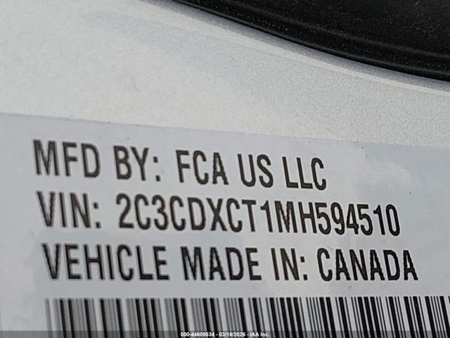 2021 DODGE CHARGER 2C3CDXCT1MH594510 Photo 8