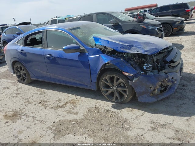 44609623 :رقم المزاد ، 2HGFC2F81KH503966 vin ، 2019 Honda Civic Sport مزاد بيع