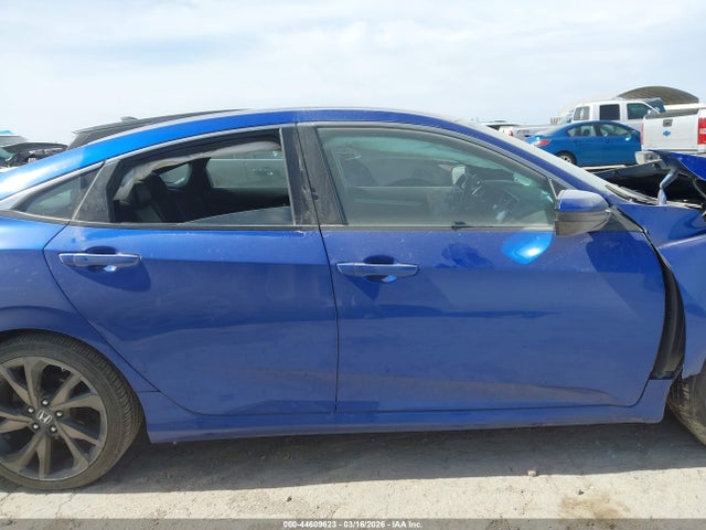 44609623 :رقم المزاد ، 2HGFC2F81KH503966 vin ، 2019 Honda Civic Sport مزاد بيع