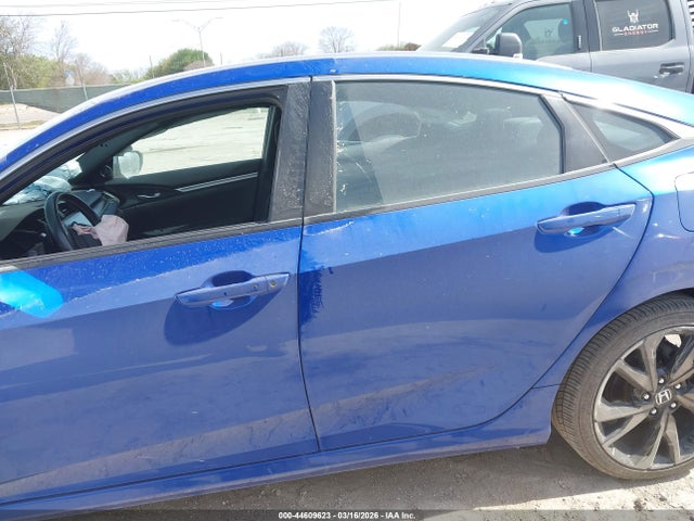 44609623 :رقم المزاد ، 2HGFC2F81KH503966 vin ، 2019 Honda Civic Sport مزاد بيع