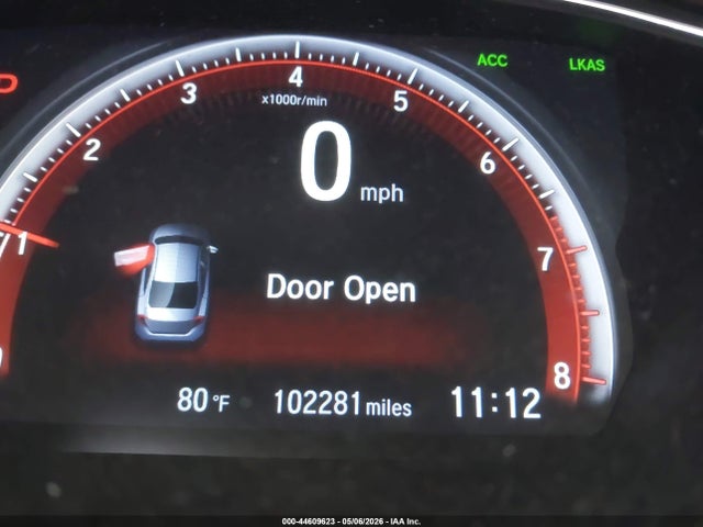 44609623 :رقم المزاد ، 2HGFC2F81KH503966 vin ، 2019 Honda Civic Sport مزاد بيع