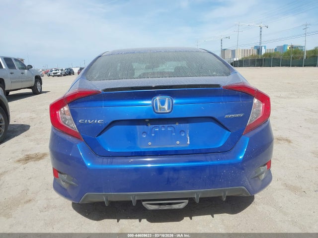 44609623 :رقم المزاد ، 2HGFC2F81KH503966 vin ، 2019 Honda Civic Sport مزاد بيع