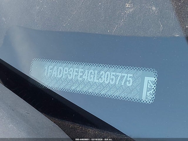 Ford FOCUS SE 2016 1FADP3FE4GL305775 Image 9