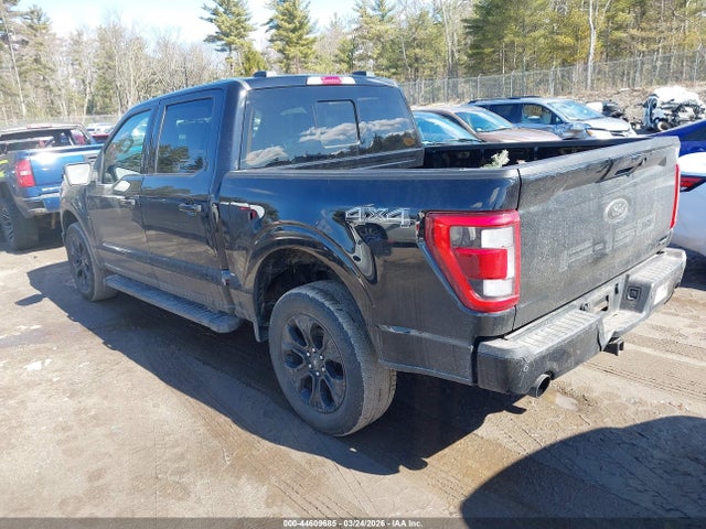 Ford F-150 Lariat 2022 1FTFW1E84NFC42307 Image 3