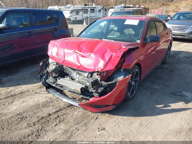 Aukcja sprzedaży 2021 Hyundai Elantra N Line, vin: KMHLR4AF7MU117663, numer aukcji: 44609713