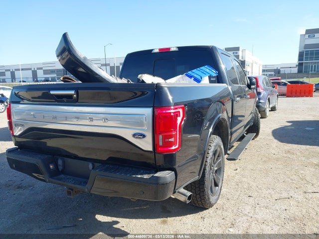 2017 Ford F-150 Limited მანქანა იყიდება აუქციონზე, vin: 1FTEW1EG6HFB15498, აუქციონის ნომერი: 44609738