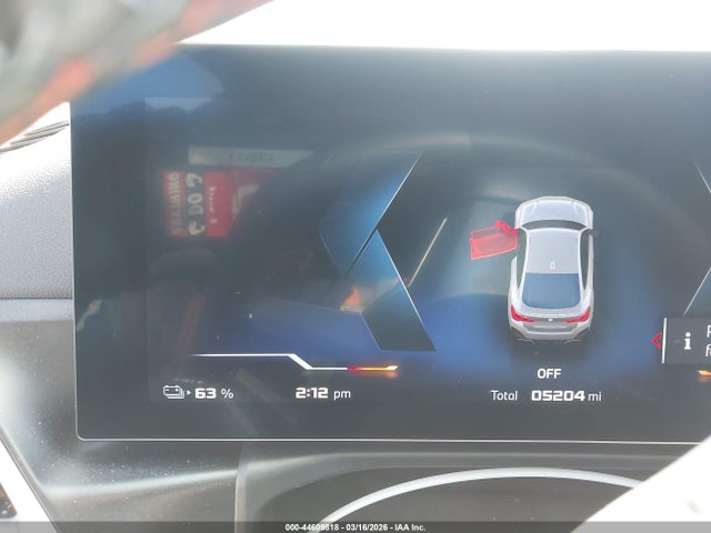 Aukcja sprzedaży 2025 Bmw I4 Gran Coupe M50, vin: WBY33HD00SFU44524, numer aukcji: 44609818