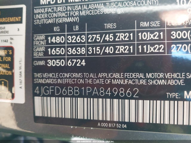 2023 MERCEDES-BENZ AMG GLE 53 COUPE 4JGFD6BB1PA849862 Photo 8