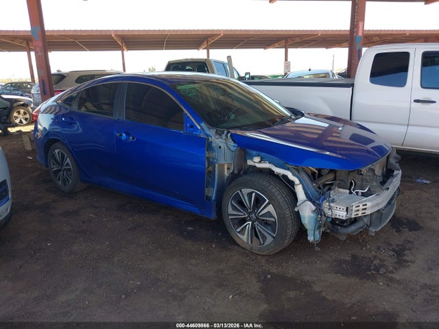 2016 Honda Civic Ex-l მანქანა იყიდება აუქციონზე, vin: 19XFC1F75GE215158, აუქციონის ნომერი: 44609866