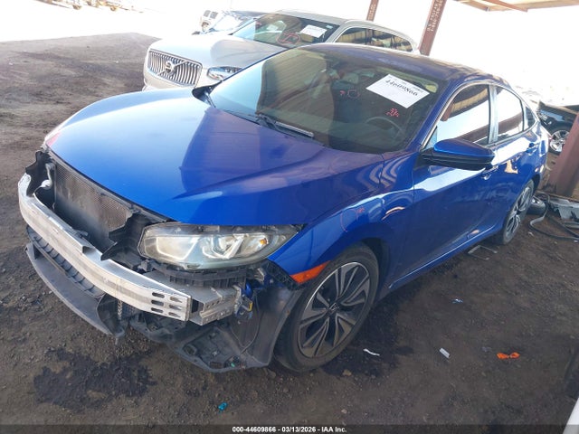 2016 Honda Civic Ex-l მანქანა იყიდება აუქციონზე, vin: 19XFC1F75GE215158, აუქციონის ნომერი: 44609866