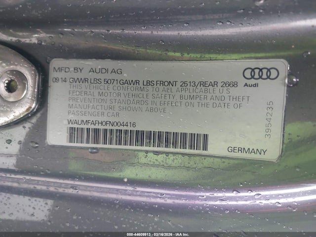 2015 AUDI A5 WAUMFAFH0FN004416 Photo 8