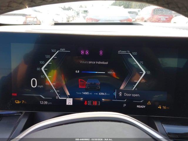 44609992 :رقم المزاد ، WBY33FK01RCP95140 vin ، 2024 Bmw I5 Edrive40 مزاد بيع