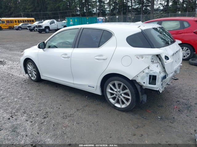 2011 Lexus Ct 200h Premium მანქანა იყიდება აუქციონზე, vin: JTHKD5BH5B2040965, აუქციონის ნომერი: 44609996