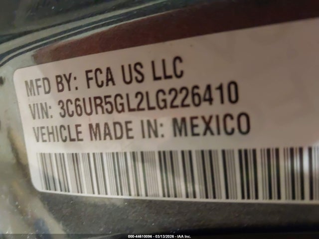 2020 RAM 2500 3C6UR5GL2LG226410 Photo 8