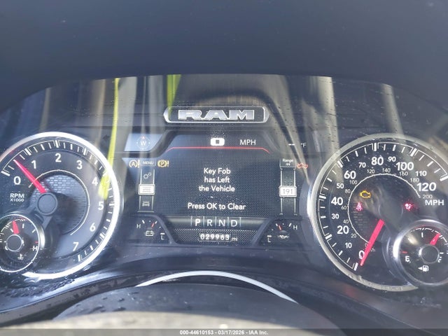 2022 Ram 1500 Big Horn  4x4 5'7 Box მანქანა იყიდება აუქციონზე, vin: 1C6SRFFT4NN333189, აუქციონის ნომერი: 44610153