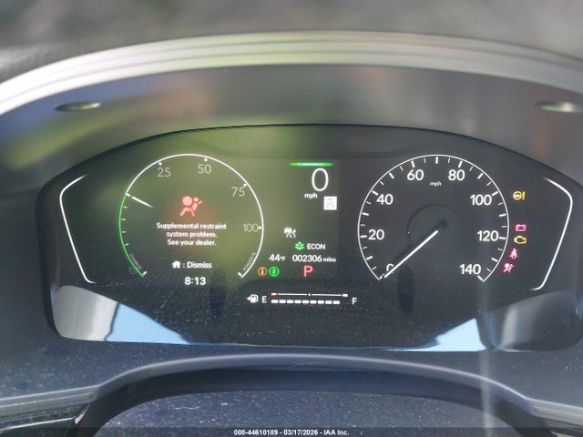 44610189 :رقم المزاد ، 2HGFE4F88TH330177 vin ، 2026 Honda Civic Hybrid Sport/sport Touring مزاد بيع