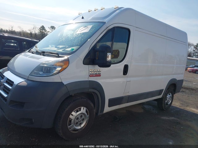 44610292 :رقم المزاد ، 3C6TRVBG8JE143417 vin ، 2018 Ram Promaster 1500 High Roof 136 Wb مزاد بيع