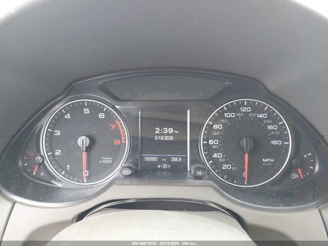 44610320 :رقم المزاد ، WA1LKAFP9AA003308 vin ، 2010 Audi Q5 3.2 Premium مزاد بيع