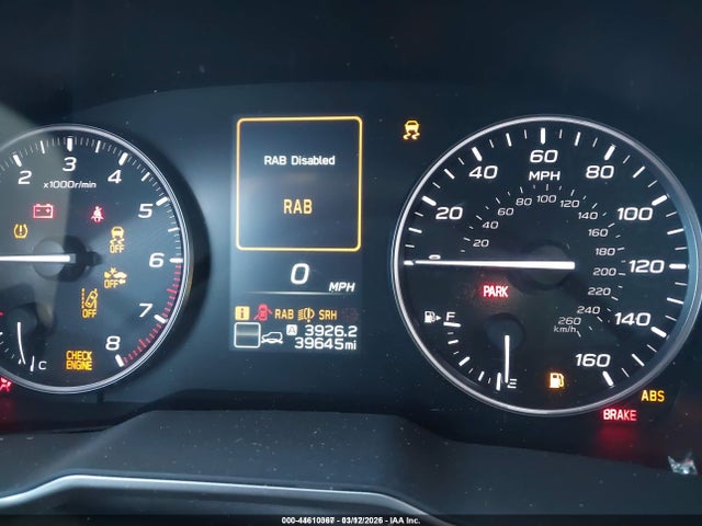 44610367 :رقم المزاد ، 4S4BTALCXR3155190 vin ، 2024 Subaru Outback Onyx Edition مزاد بيع