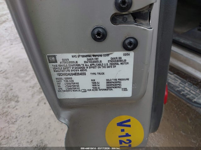 Aukcja sprzedaży 2004 Gmc Sierra 2500hd Sle/slt/work Truck, vin: 1GTHK23174F172865, numer aukcji: 44610414