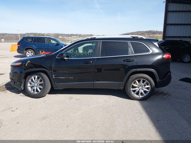44610449 :رقم المزاد ، 1C4PJMDX0JD515181 vin ، 2018 Jeep Cherokee Limited 4x4 مزاد بيع