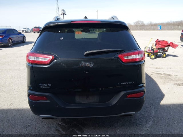 44610449 :رقم المزاد ، 1C4PJMDX0JD515181 vin ، 2018 Jeep Cherokee Limited 4x4 مزاد بيع