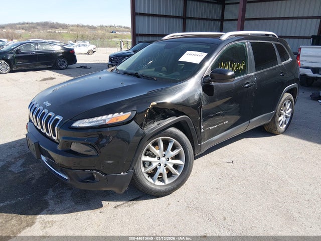 44610449 :رقم المزاد ، 1C4PJMDX0JD515181 vin ، 2018 Jeep Cherokee Limited 4x4 مزاد بيع