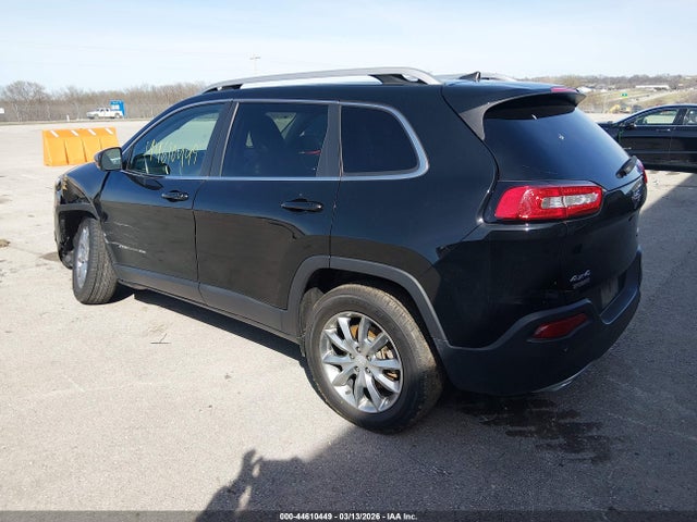44610449 :رقم المزاد ، 1C4PJMDX0JD515181 vin ، 2018 Jeep Cherokee Limited 4x4 مزاد بيع