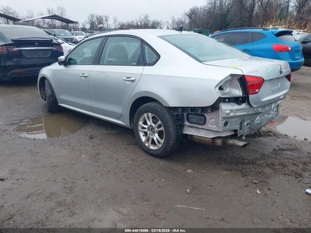 44610466 :رقم المزاد ، 1VWAP7A30EC023492 vin ، 2014 Volkswagen Passat 2.5l S مزاد بيع