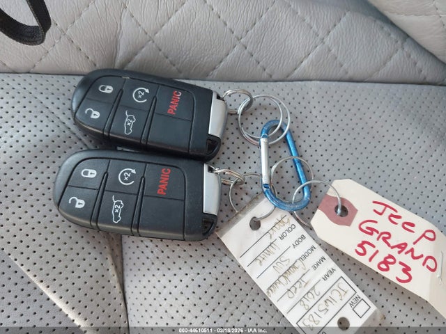 1C4RJFJT1JC165183 Jeep Grand Cherokee Summit 4x4