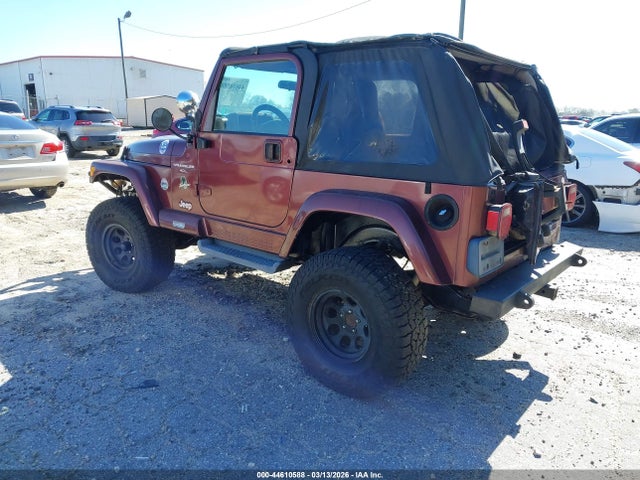 2001 JEEP WRANGLER 1J4FA59S11P343881 Photo 2