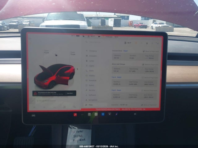44610627 :رقم المزاد ، 7SAYGDED4SA357963 vin ، 2025 Tesla Model Y Long Range Dual Motor Rear-wheel Drive مزاد بيع