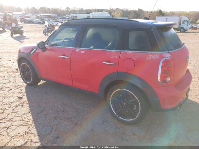2012 MINI COOPER S COUNTRYMAN WMWZC3C53CWL88153 Photo 2
