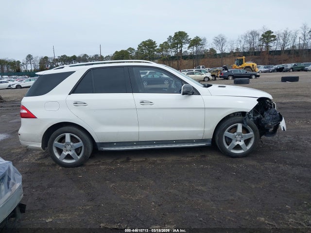 Продаж на аукціоні авто 2015 Mercedes-benz Ml 350 4matic, vin: 4JGDA5HBXFA514194, номер лоту: 44610713