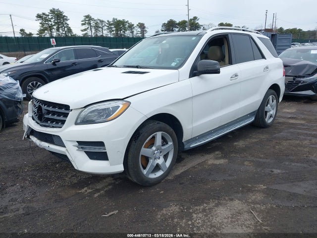 Продаж на аукціоні авто 2015 Mercedes-benz Ml 350 4matic, vin: 4JGDA5HBXFA514194, номер лоту: 44610713