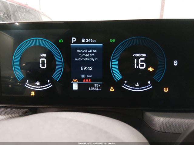 44610732 :رقم المزاد ، KMHL64JA2SA490945 vin ، 2025 Hyundai Sonata Sel مزاد بيع
