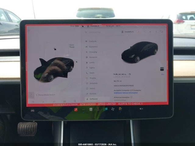 Tesla Model 3 Long Range/mid Range 2018 5YJ3E1EA0JF075936 Image 18