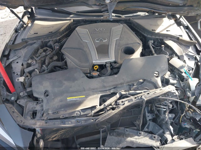 2018 Infiniti Q50 3.0t Sport მანქანა იყიდება აუქციონზე, vin: JN1EV7AP5JM359871, აუქციონის ნომერი: 44610892