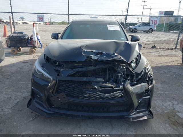 2018 Infiniti Q50 3.0t Sport მანქანა იყიდება აუქციონზე, vin: JN1EV7AP5JM359871, აუქციონის ნომერი: 44610892