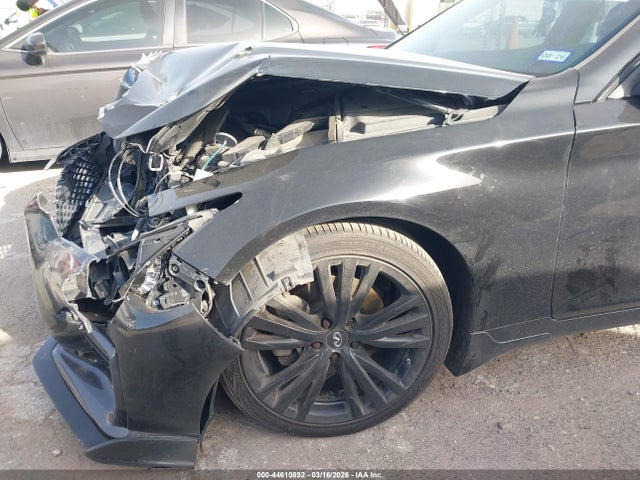 2018 Infiniti Q50 3.0t Sport მანქანა იყიდება აუქციონზე, vin: JN1EV7AP5JM359871, აუქციონის ნომერი: 44610892