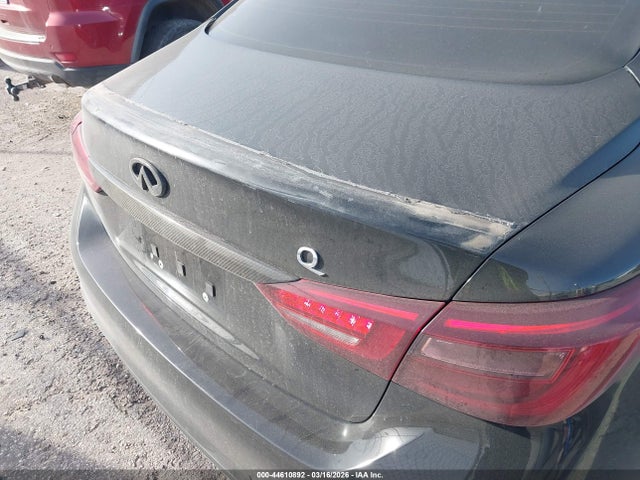 2018 Infiniti Q50 3.0t Sport მანქანა იყიდება აუქციონზე, vin: JN1EV7AP5JM359871, აუქციონის ნომერი: 44610892